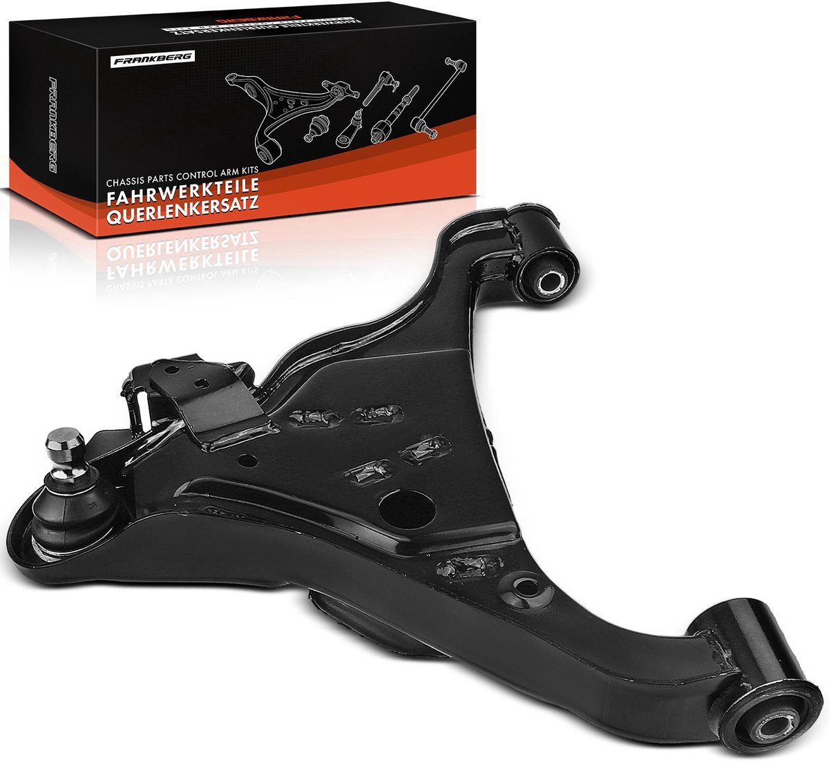 Frankberg 1x Querlenker Vooras rechtsonder voor Nissan NP300 Navara