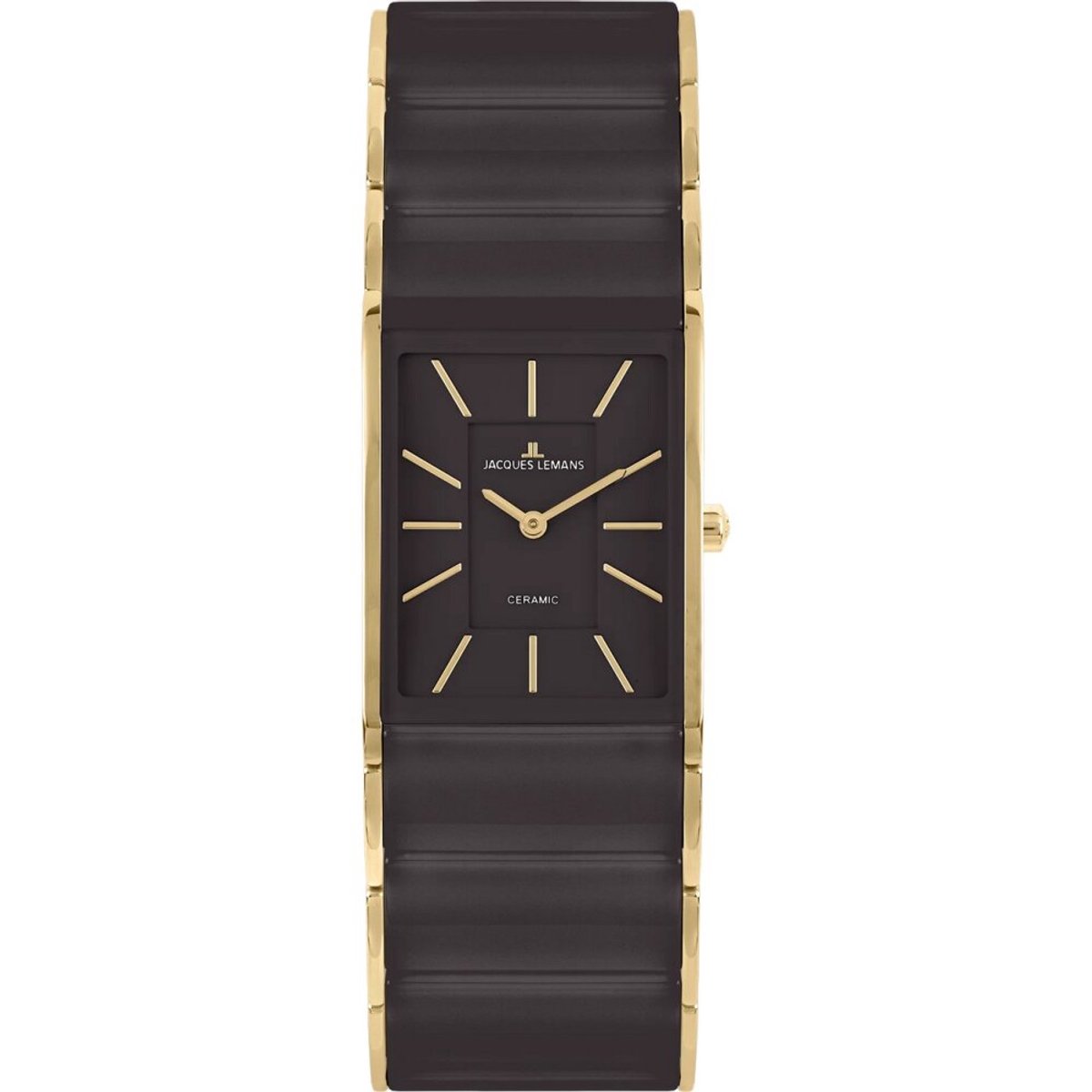 Jacques Lemans - 1-2214G - Polshorloge - Dames - Kwarts - Dublin