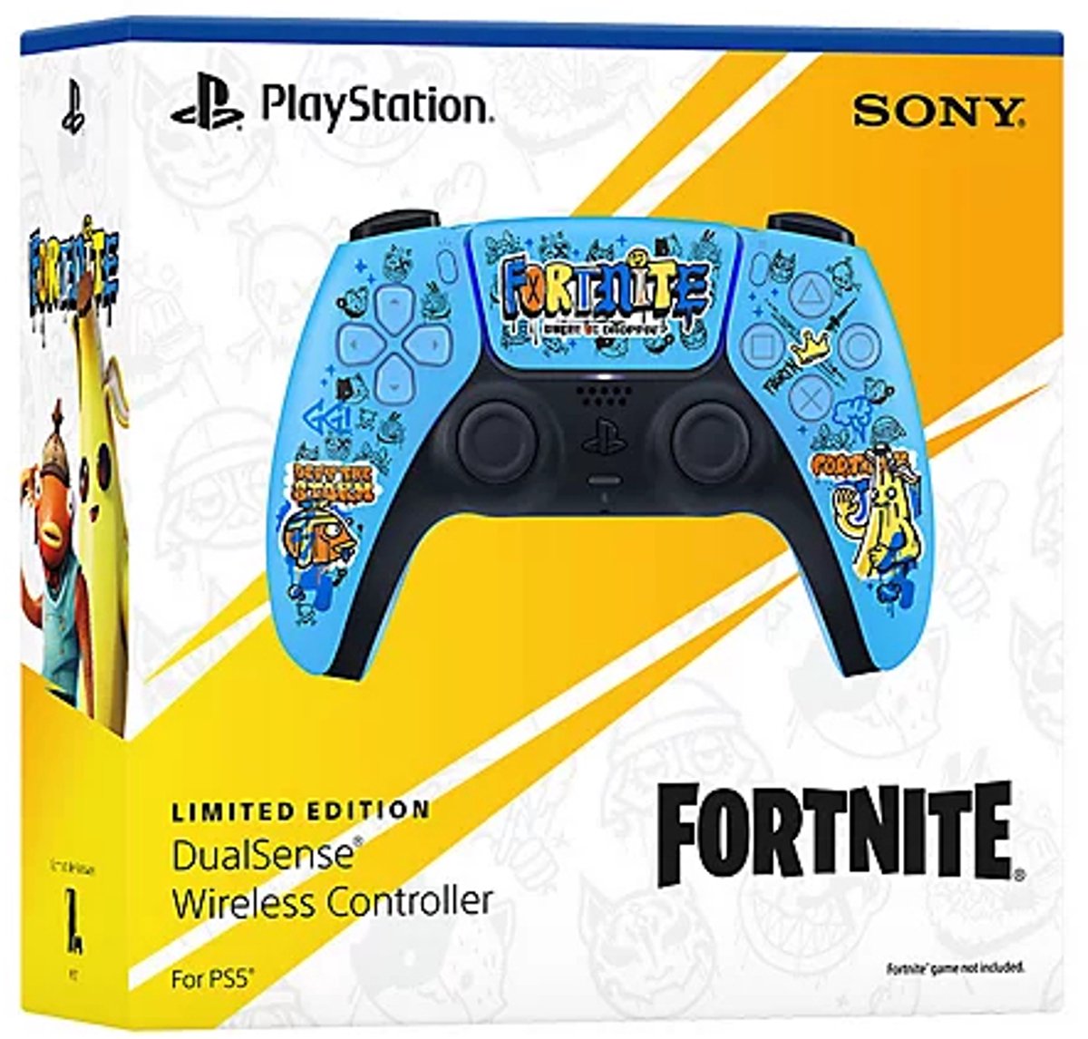 Sony PS5 DualSense draadloze controller – FORTNITE® Limited Edition thumbnail 6