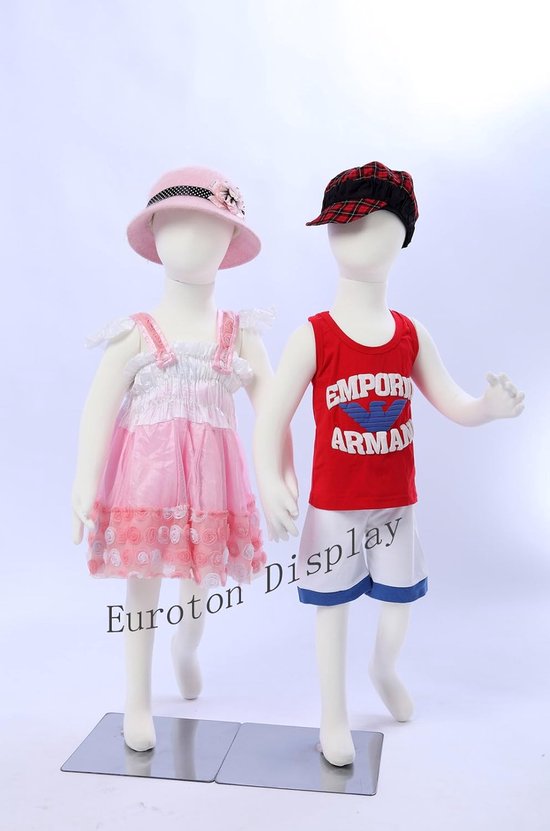 Kinderpoppen Etalagepop - Paspop Kinderen - Kleding Presenteren - Flexibel Buigbaar Lichaam - 85 cm - Niet gespecificeerd — afbeelding 5