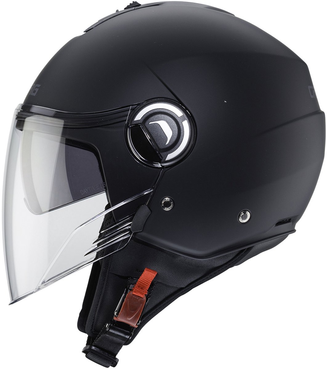 Caberg Riviera-X - Mat Zwarte Motor en Scooter Jethelm met ingebouwd zonnevizier - Maat M (57 t/m 58 cm hoofdomtrek) - ECE 22.06 Gekeurd – foto 3