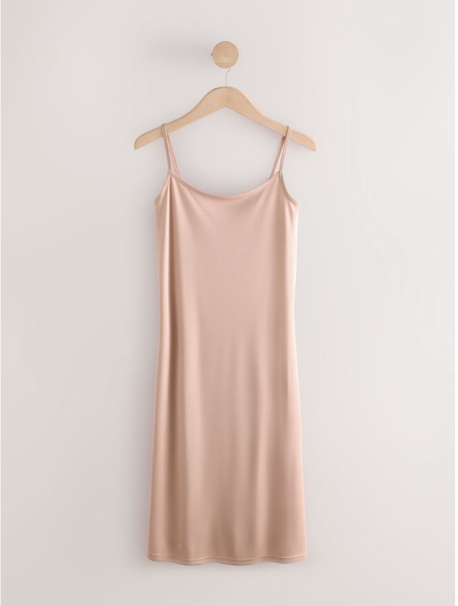 Next - Dames - Comfortabele slip van microvezel - Huidkleur