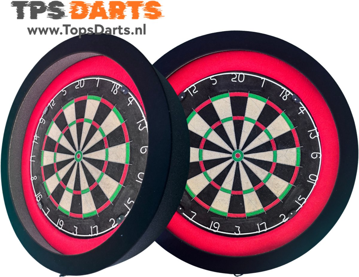 Tps Dartbord verlichting - Pure Red-Black - Led Dartbord verlichting - Led surround dartbord verlichting- dartbord