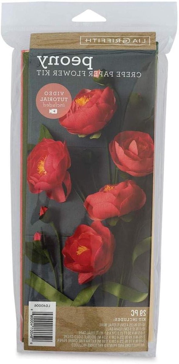 Papieren Bloemen Knutselset - Bloemen Maken Kit - Decoratie Maken - Inclusief Draad en Tap