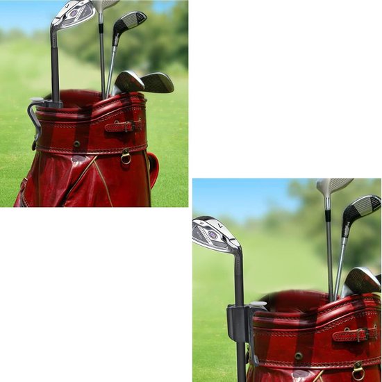 Golf Club Bag Clips - 4pcs Golf Carrying Bag Putter Clips - Golf Bag Clamp Holder - Golf Club Bag Organizer van GOLF — afbeelding 2