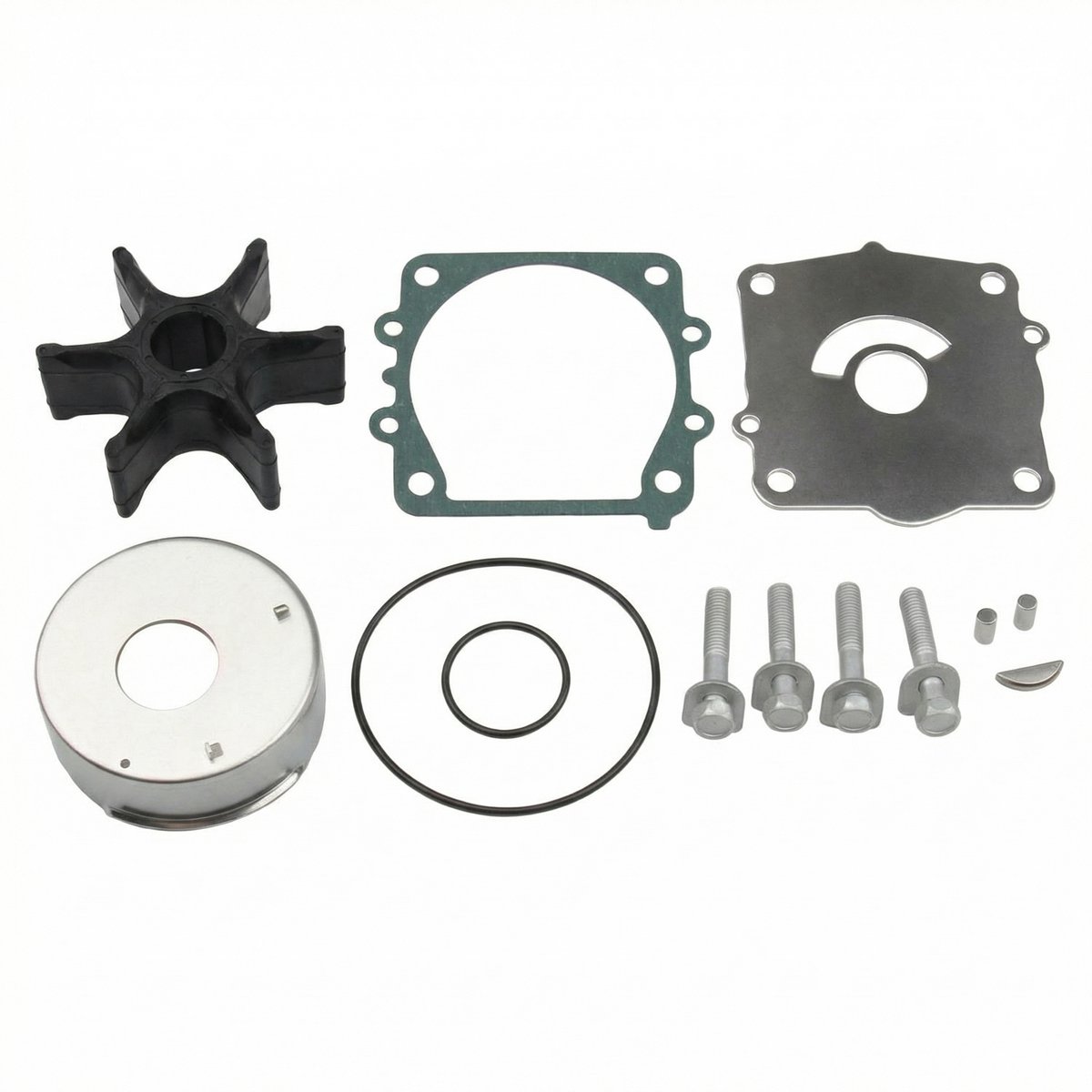 Sogiol® Buitenboordmotoren Water Pomp Impeller - Reparatieset voor de waterpompwaaier van Yamaha buitenboordmotoren van 90 en 115 pk met 4-taktmotor (modelnummer 68VW0078-00-00, Sierra 18-3442)