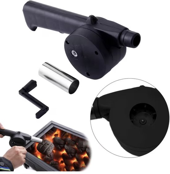 Handmatige BBQ Ventilator - Vuurgolfbuis -Kamperen - Picknicken - BBQ - Zomer - Vakantie van Merkloos — afbeelding 2