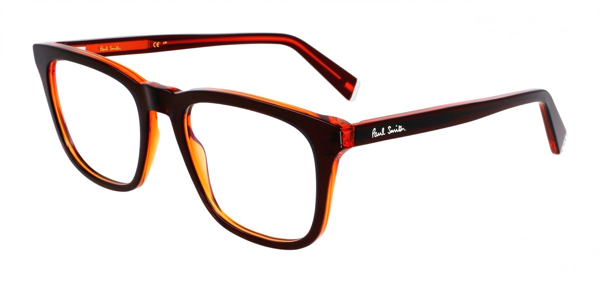 Paul Smith PS24627 LAMMAS Burgundy/orange 51/19/145 UNISEX Brilmonturen