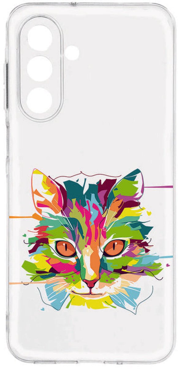TPU Hoesje Samsung Galaxy A17 - Cat Color Backcover