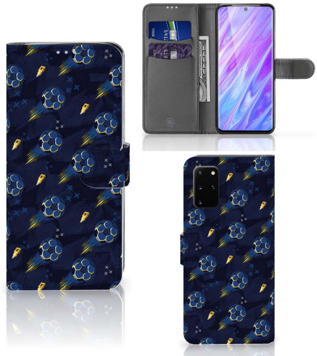 Telefoon Hoesje voor Samsung Galaxy S20 Plus Voetbal