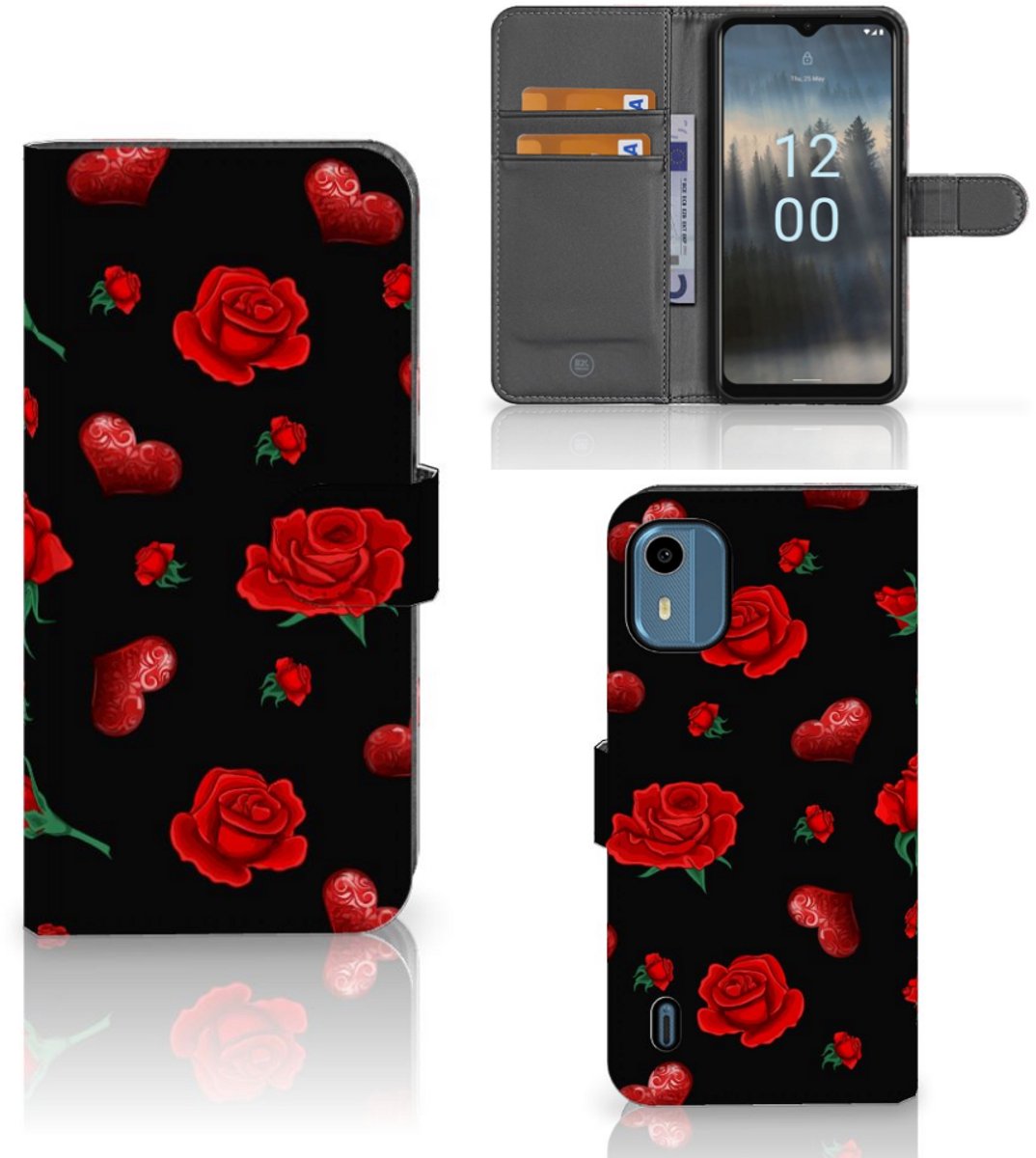 Nokia C12 Leuk Hoesje Valentine