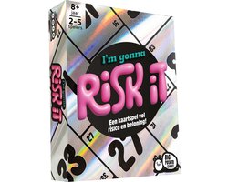 Risk It – Spannend Partyspel voor Vrienden & Familie – Kaartspel – 2 tot 5 Spelers – Vanaf 8 Jaar - Ideaal als reisspel