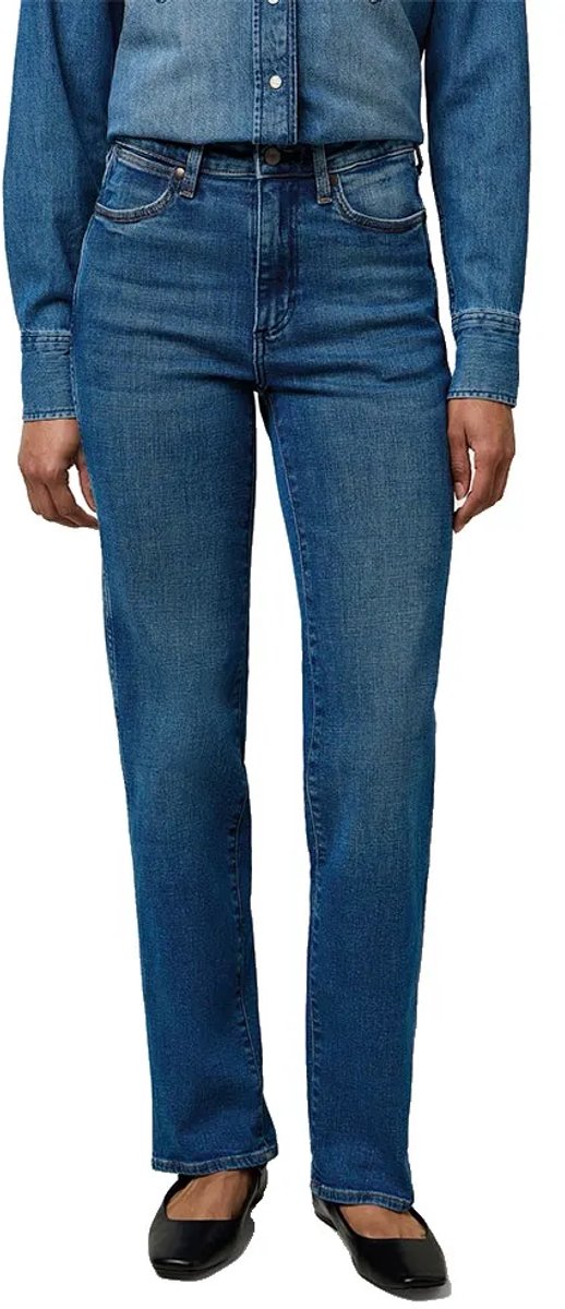 Wrangler 112371166 Straight Fit Spijkerbroek 36 34 Vrouw Cowboy Crest