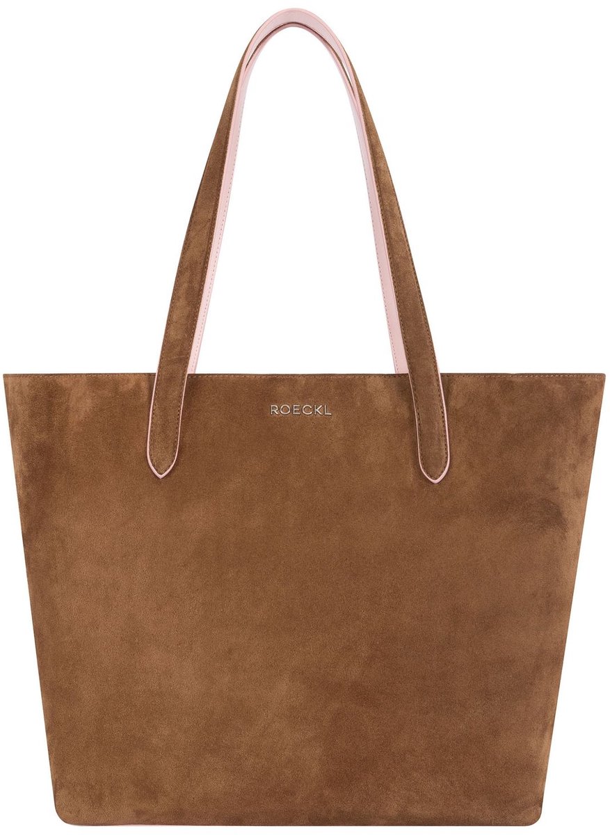 ROECKL shopper schoudertas Carol Shopper Bark bruine
