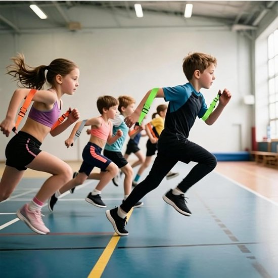 Armzwaai Correctiehulpmiddel - Loopband Trainer - Atletiek Training - Verstelbare Armposities - 27-30 cm - Groen — afbeelding 2
