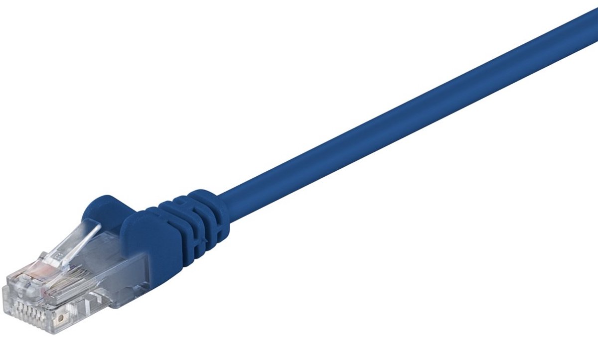 CAT5E Netwerkkabel - RJ45 - blauw - 0.25 m