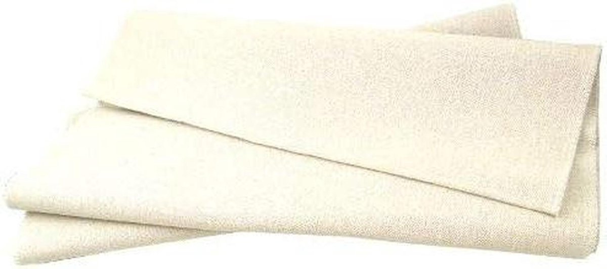 Linnen Brooddoek - Bakdoek Deeg - Brood Bakken - Vorm Behoud - 60 x 100 cm - Natuurlijk
