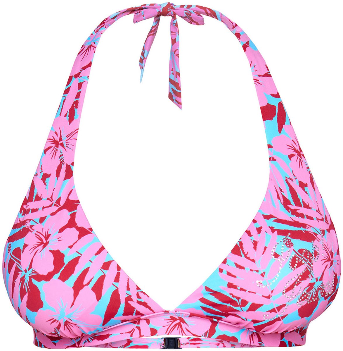 JOOP! Jeans Bügel-Bikini-Top Hibiskus