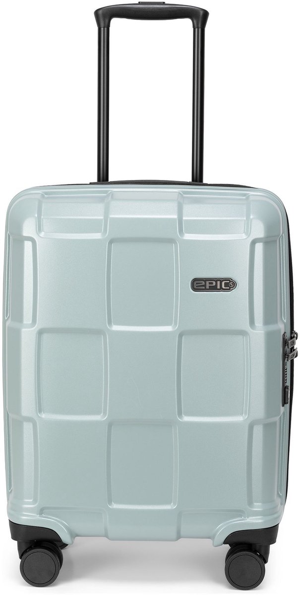 EPIC trolley Crate Solids 55 cm Trolley 4W Stealth Green mintgroen