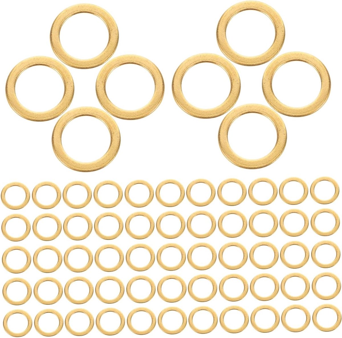 Skateboard Onderdelen Metaal Ring Set Skateboard Onderhoud Universele Pasvorm 100 Stuks