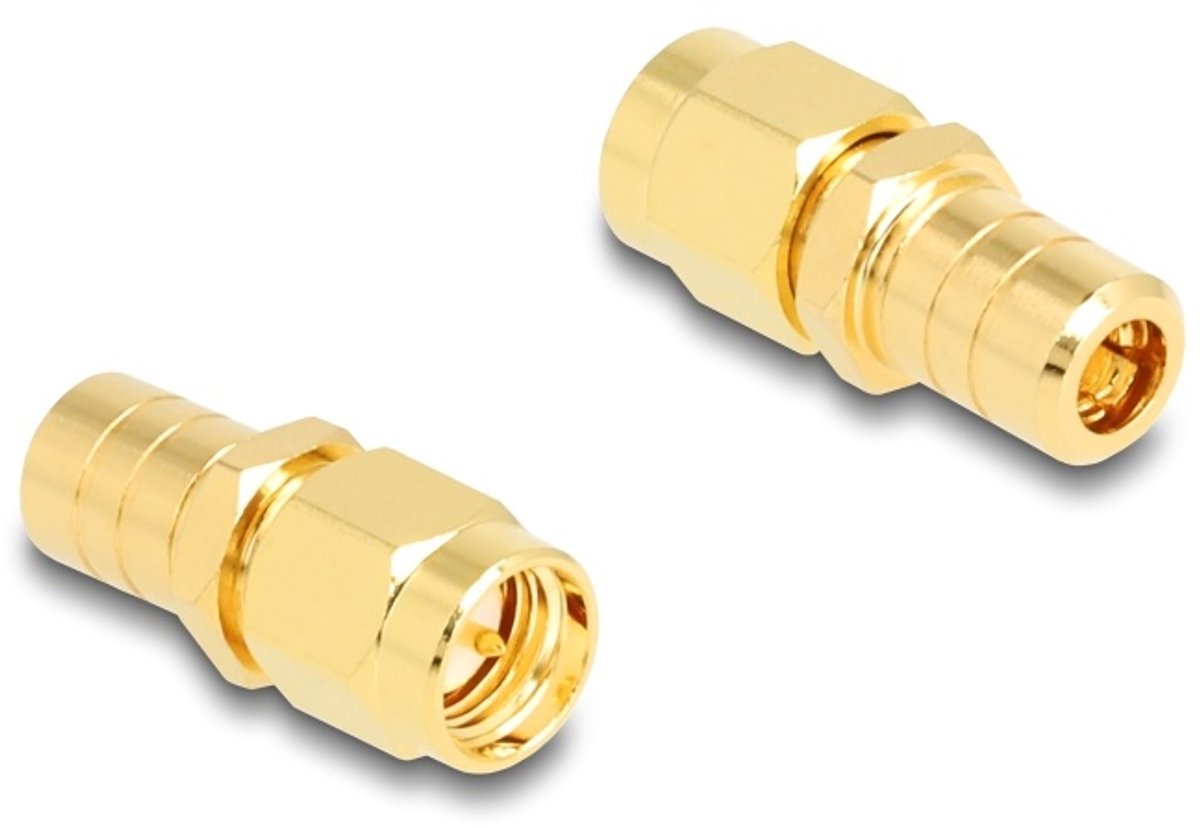 Delock Adapter SMA plug to SMB plug HBI59-1