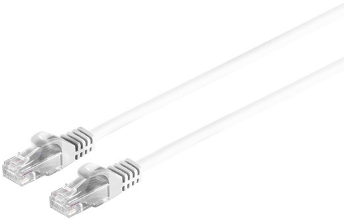 RJ45 Patchkabel CAT 7 Rohkabel U/UTP weiß 1,5m