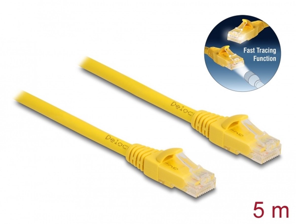 RJ45 Cable Cat.6A U/UTP Fast Tracing 5 M