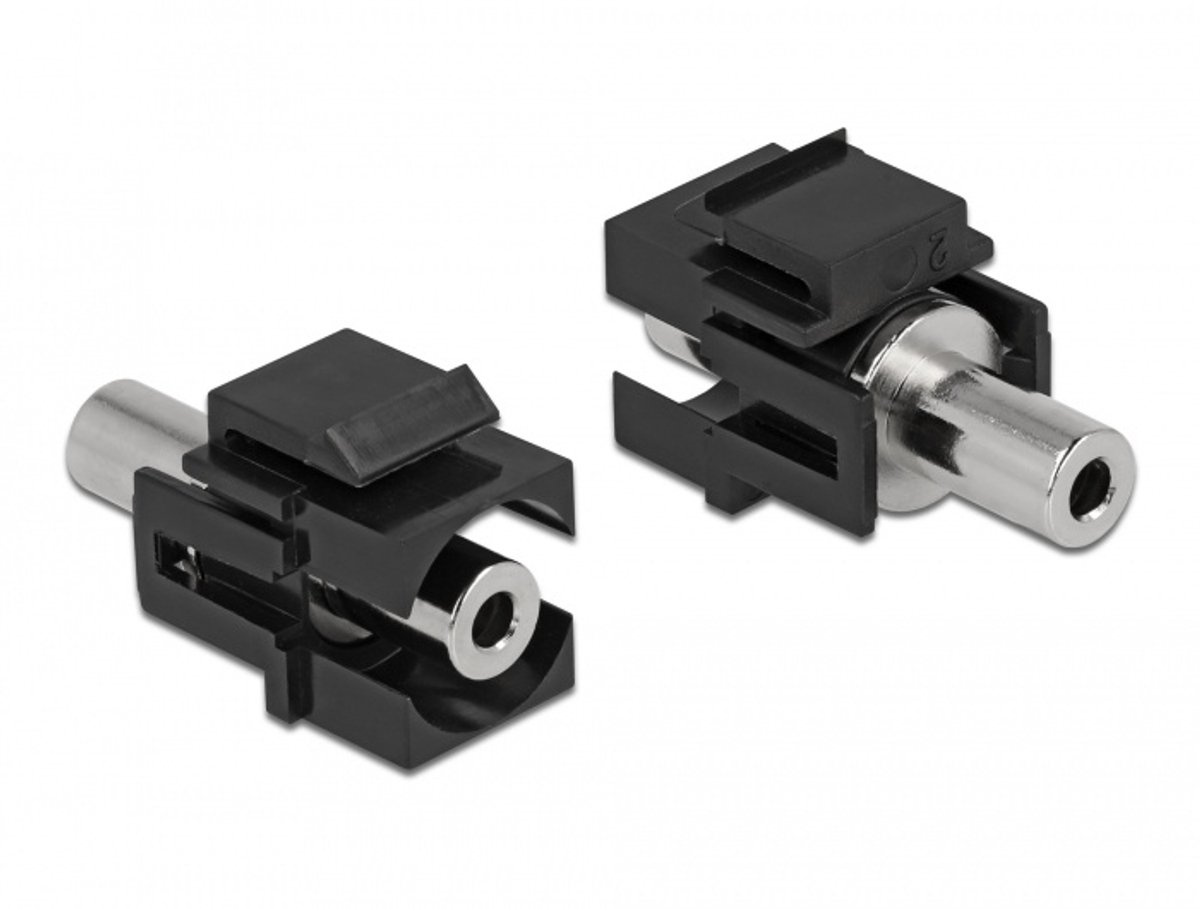 Keystone Module Stereo Jack Vrouw 3,5 mm 3 pin tot stereo jack vrouw