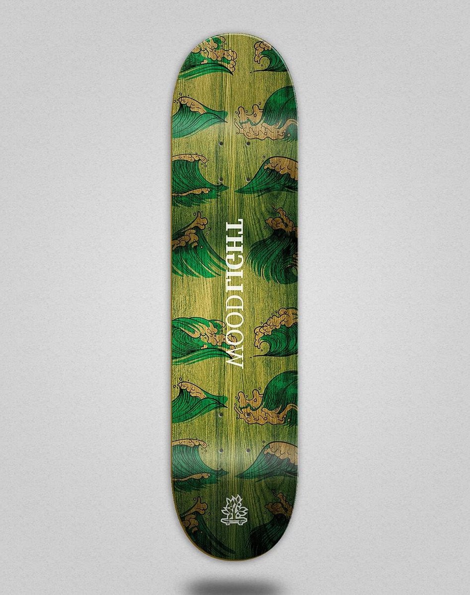 Houten Skateboard Deck Skateboard Plank Street Cruising Breed Ontwerp 8.5 Inch Natuurlijk Hout