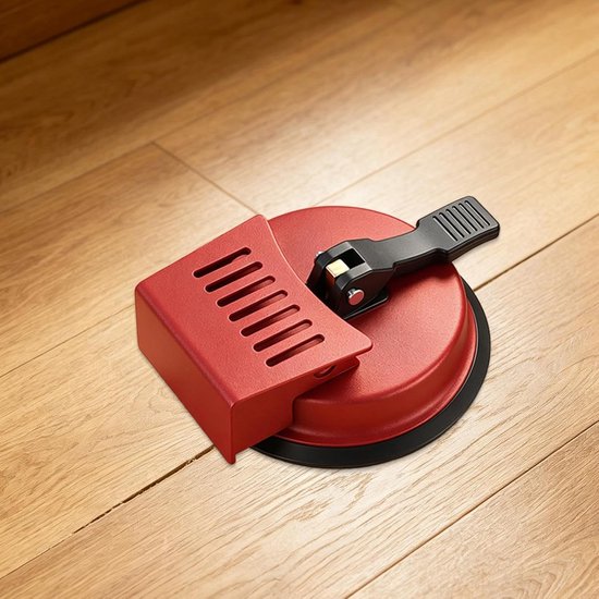 Vloer Zuignap Gereedschap - Kieren Fixeer - Vloer Installatie - Schadevrije Reparatie - 12 x 12 cm - Zwart — afbeelding 4