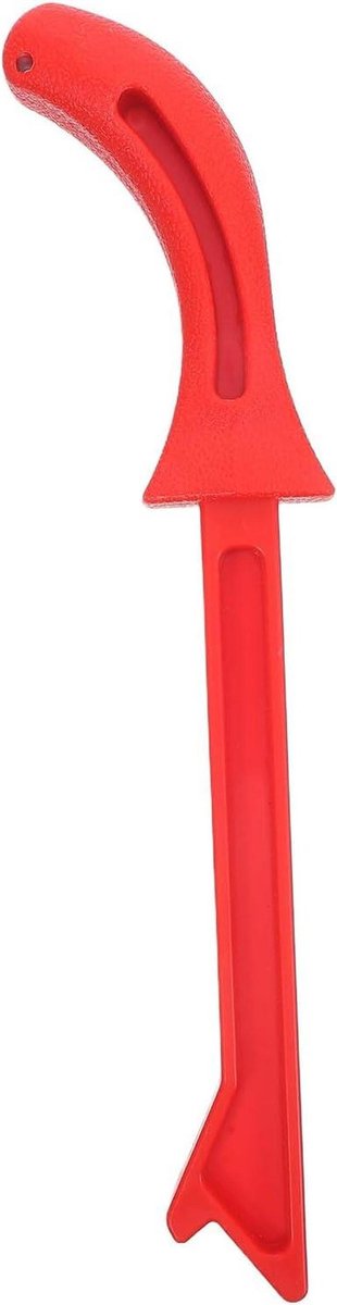 Veiligheidsduwblok - Duwstok Houtbewerking - Veilig Zagen - Antislip Ontwerp - 27.5 cm - Rood