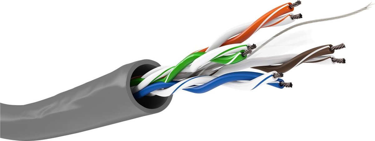 Goobay - Utp Kabel Cat6 Haspel 100m