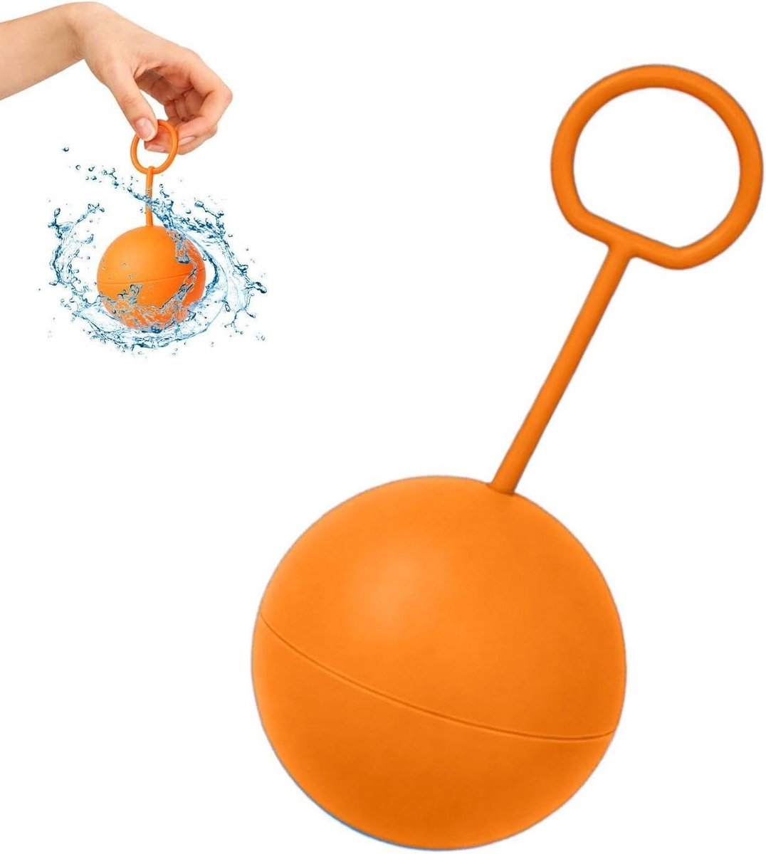 Herbruikbare Waterballonnen - Zomerspeelgoed - Buiten Spelen - Zonder Scheuren - 15 x 6.5 cm - Oranje