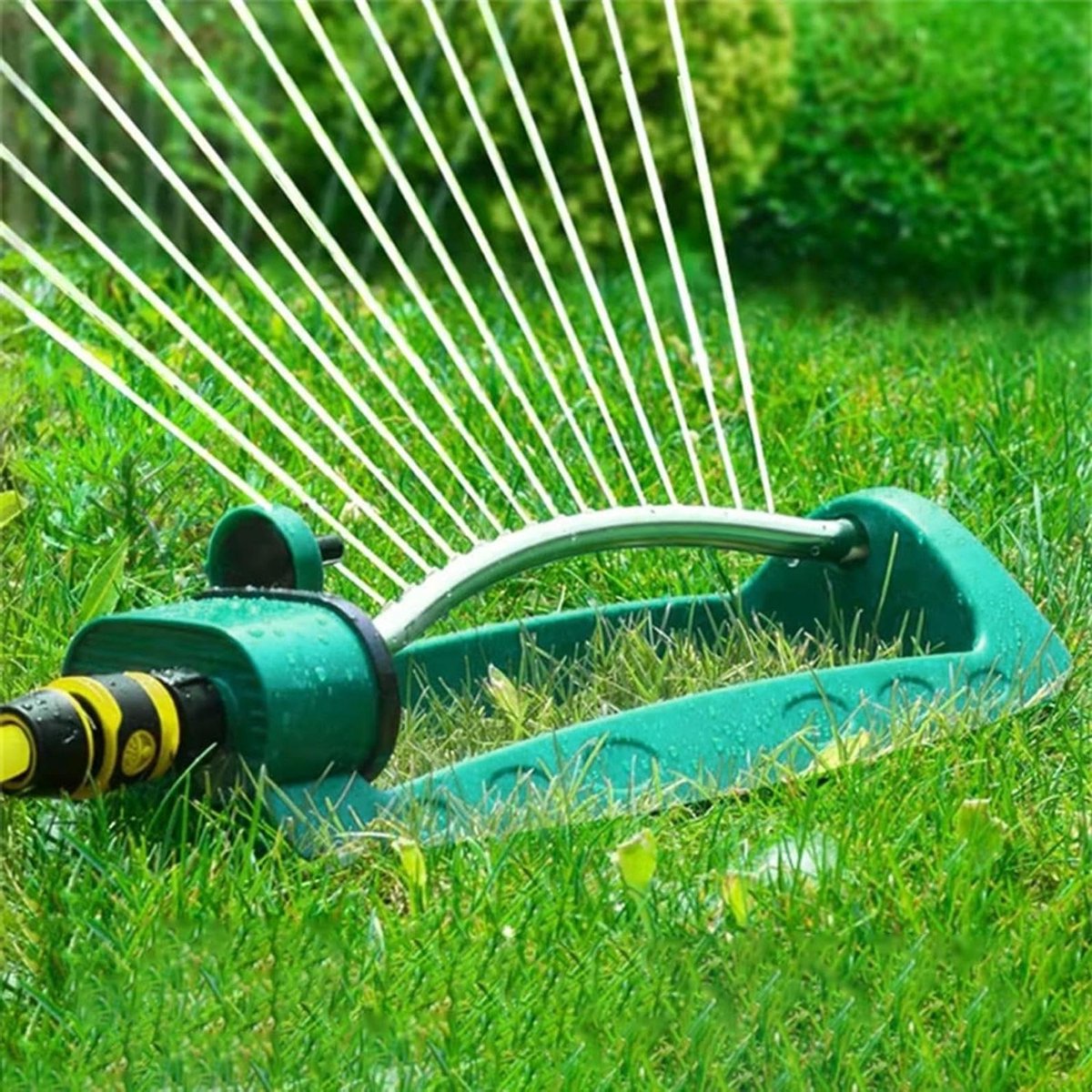 Gazonsproeier - Watersproeier Tuin - Automatisch Besproeien - 15 Gaten Ontwerp - 3000 Vierkante Voet - A