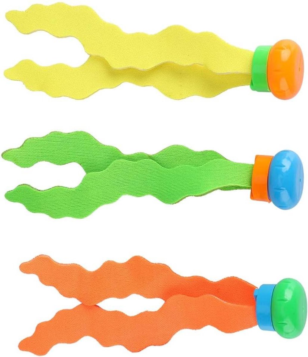 Waterspeelgoed set - Duikspeelgoed - Zwemvaardigheden verbeteren - Helder drijvend ontwerp - 3 stuks - Multicolor