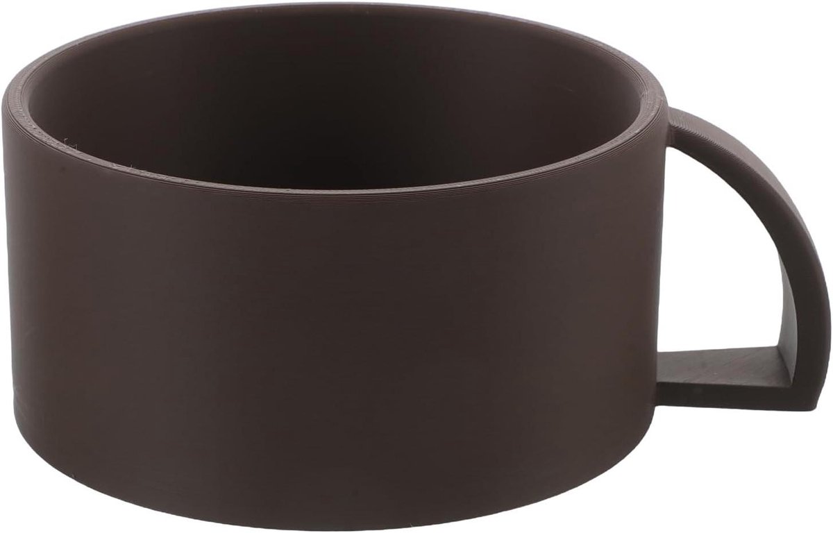 Scheerkom met Handvat - Scheerzeep Houder - Fijn Schuim Maken - 3D Schuim Patroon