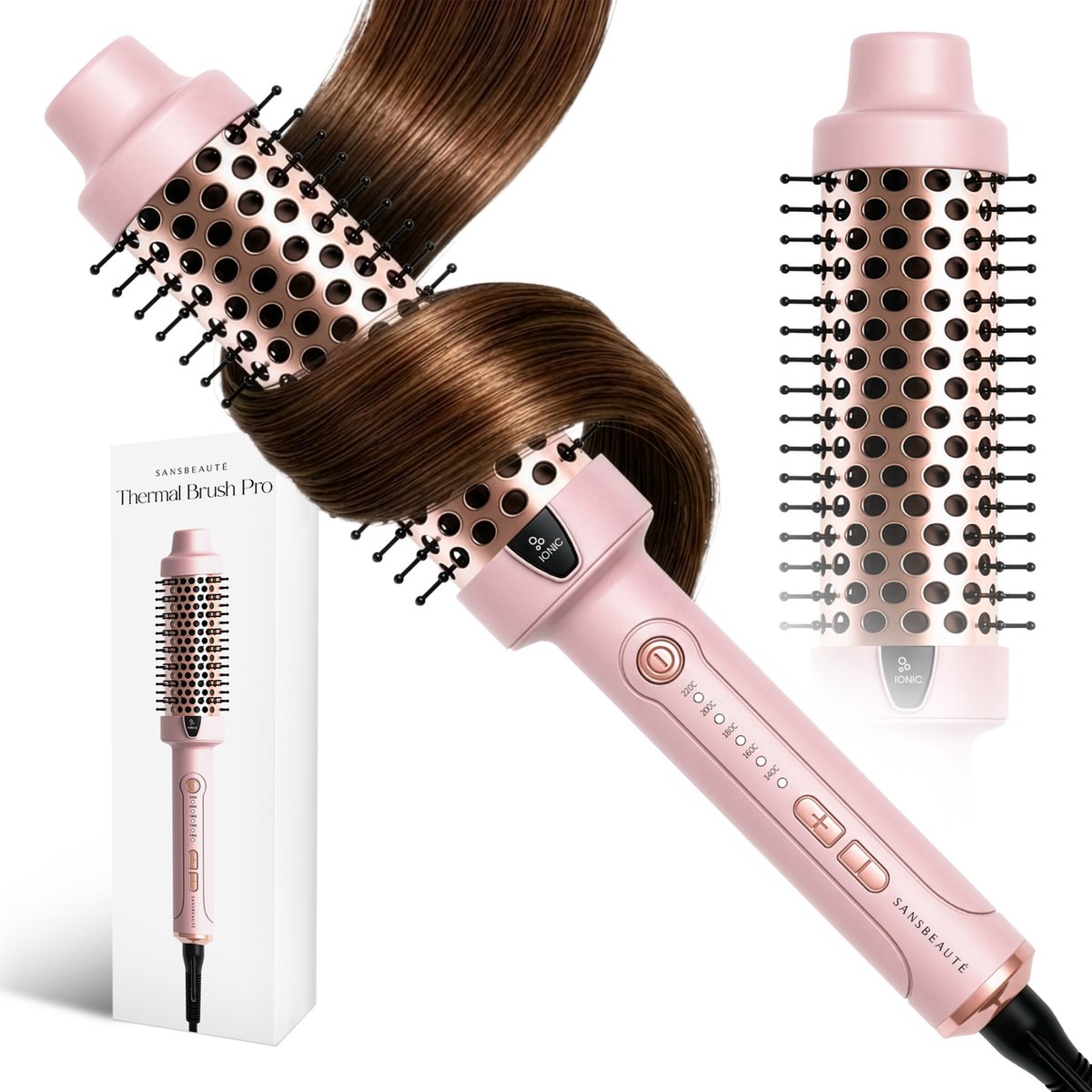 Sansbeauté® Thermal Brush - Pink