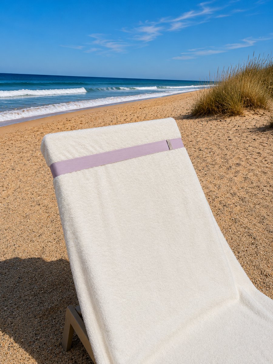 Beachcloud Beachstrap Blush Pink – Handdoek Elastiek voor Strandbed & Ligbed – Handdoekelastiek