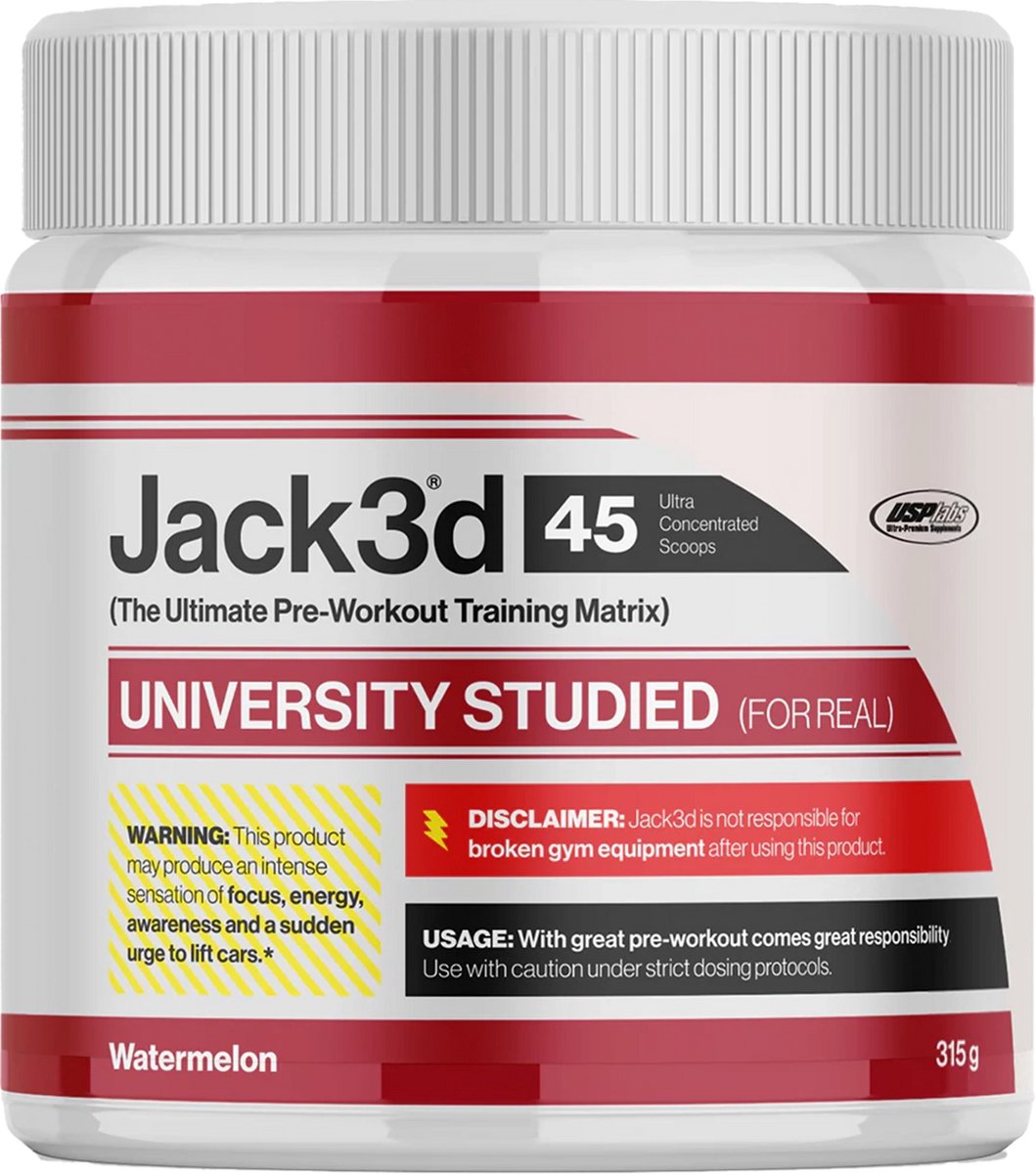 Jack3d Advanced - 45 servings - Watermelon