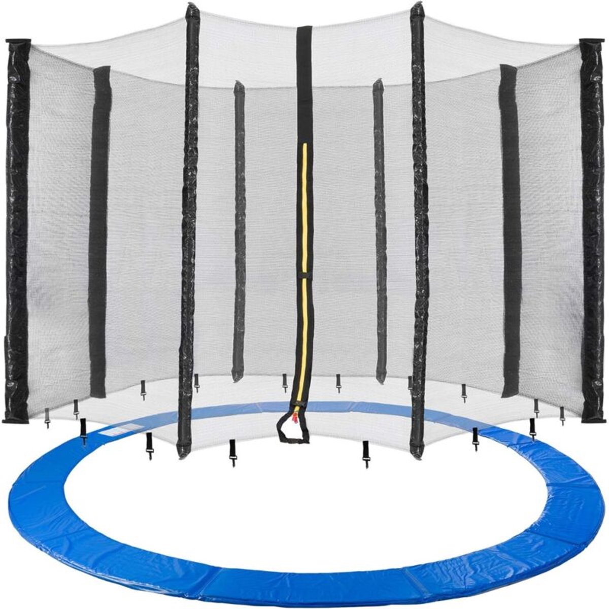 244cm Trampoline Veiligheidsnet – UV-bestendig – Geschikt voor Six-Bar Trampoline – Veilig geïnstalleerd