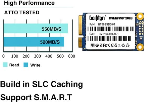 Interne SSD 128GB - Snelle Solid State Drive voor Upgrade — afbeelding 5