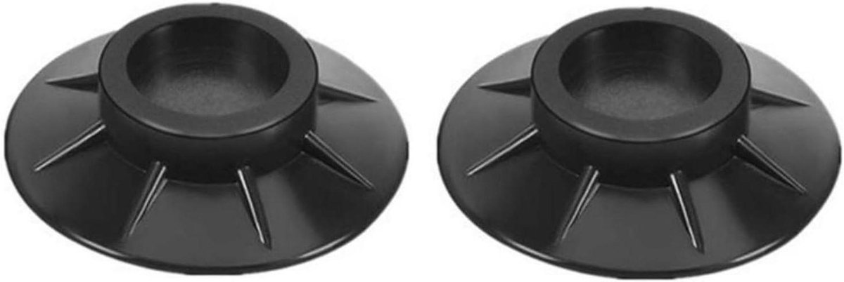 Anti-vibratie Voetkussens - Wasmachine Dempers - Apparaten Stabiliseren - Universele Pasvorm - 4 stuks - Grijs