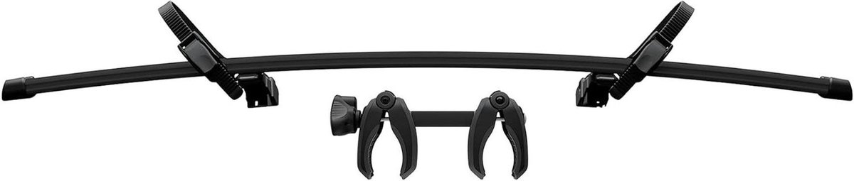 Fietsadapter - Fietsdrager Adapter - Fietsen Vervoeren - Easy Snap Montage - 15 kg Laadvermogen - Zwart