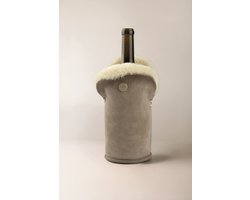 Kywie® Tulip wijnkoeler stone suede en wol