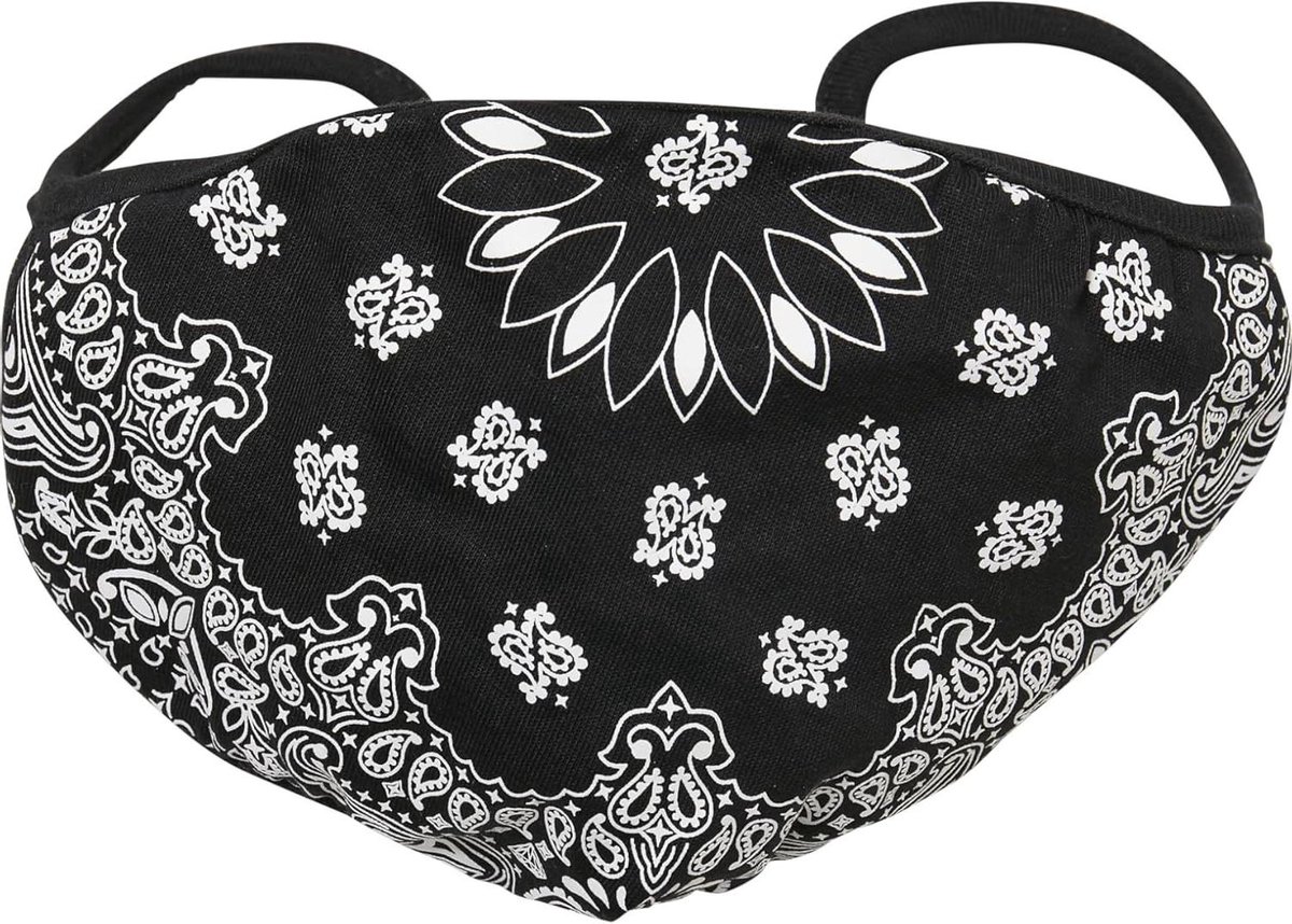 Gezichtsmasker Set - Stofmasker Herbruikbaar - Dagelijks Gebruik - Unisex Ontwerp - 2 Stuks - Zwart