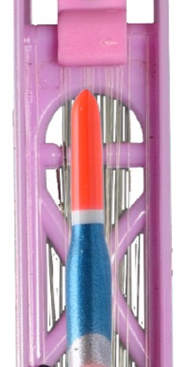 Roze Vistuigje Pink Lady Carla 14/00 - Haak 14 - Dobber 0,75 gram Witvistuigje Wedstrijdtuigje Vis — afbeelding 2