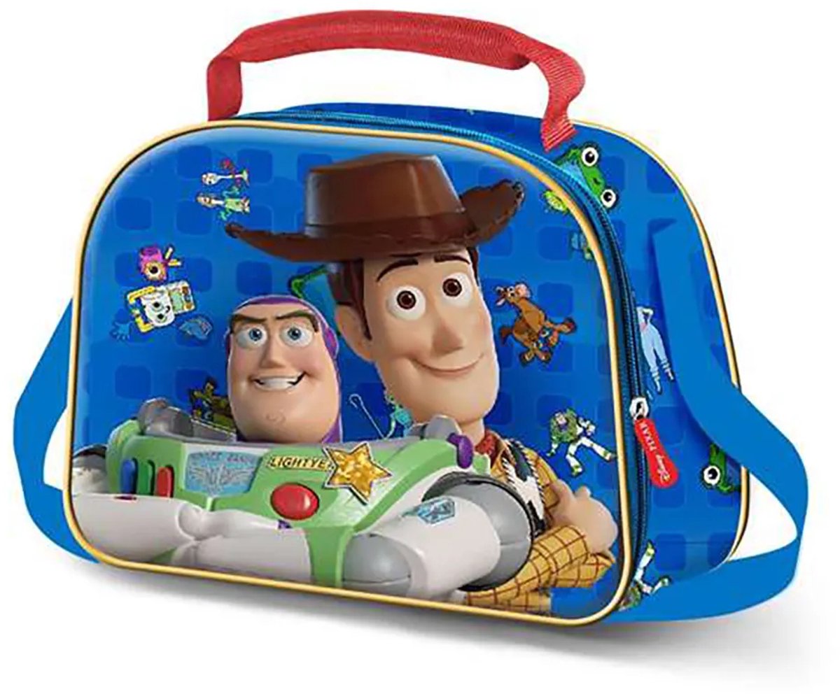 Karactermania Toy Story 3d Friends 20x26x10 Cm Lunchzak Blauw Kinderen