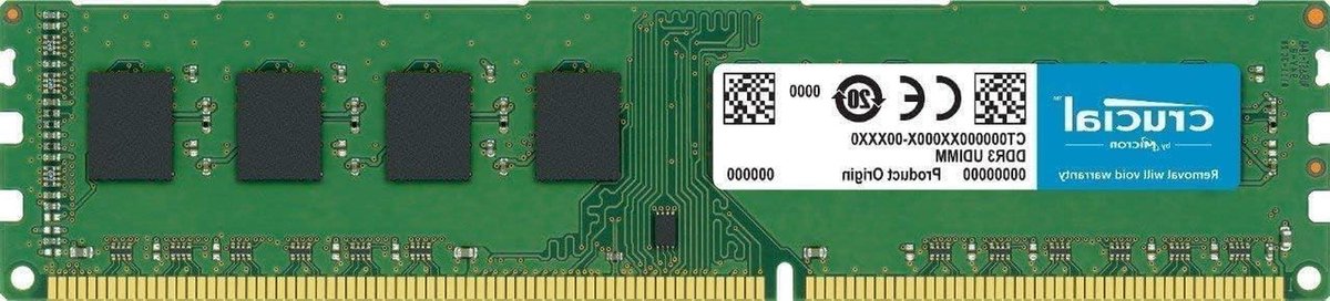 Desktop Geheugen Module - Werkgeheugen RAM - Snellere Computer - DDR3 1600 MHz - 8 GB - Groen