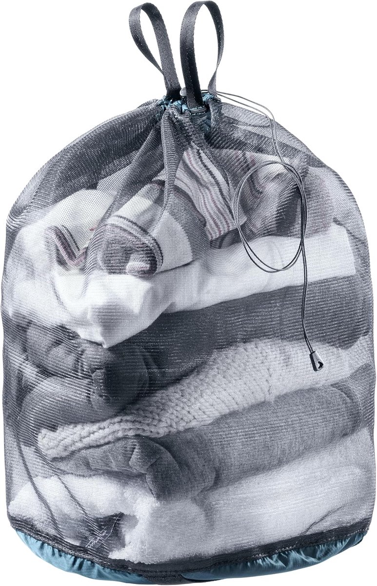 Mesh Zakken - Opbergzakken Pakzakken - Vuile Was Sorteren - Lichtgewicht Ademend Materiaal - 10 Liter - Atlantische Oceaan