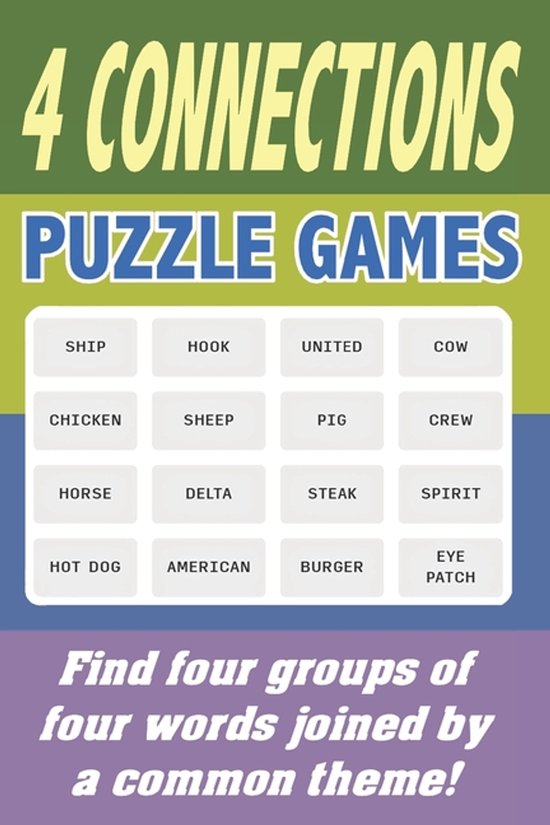 4 Connections Puzzle Games - cover
